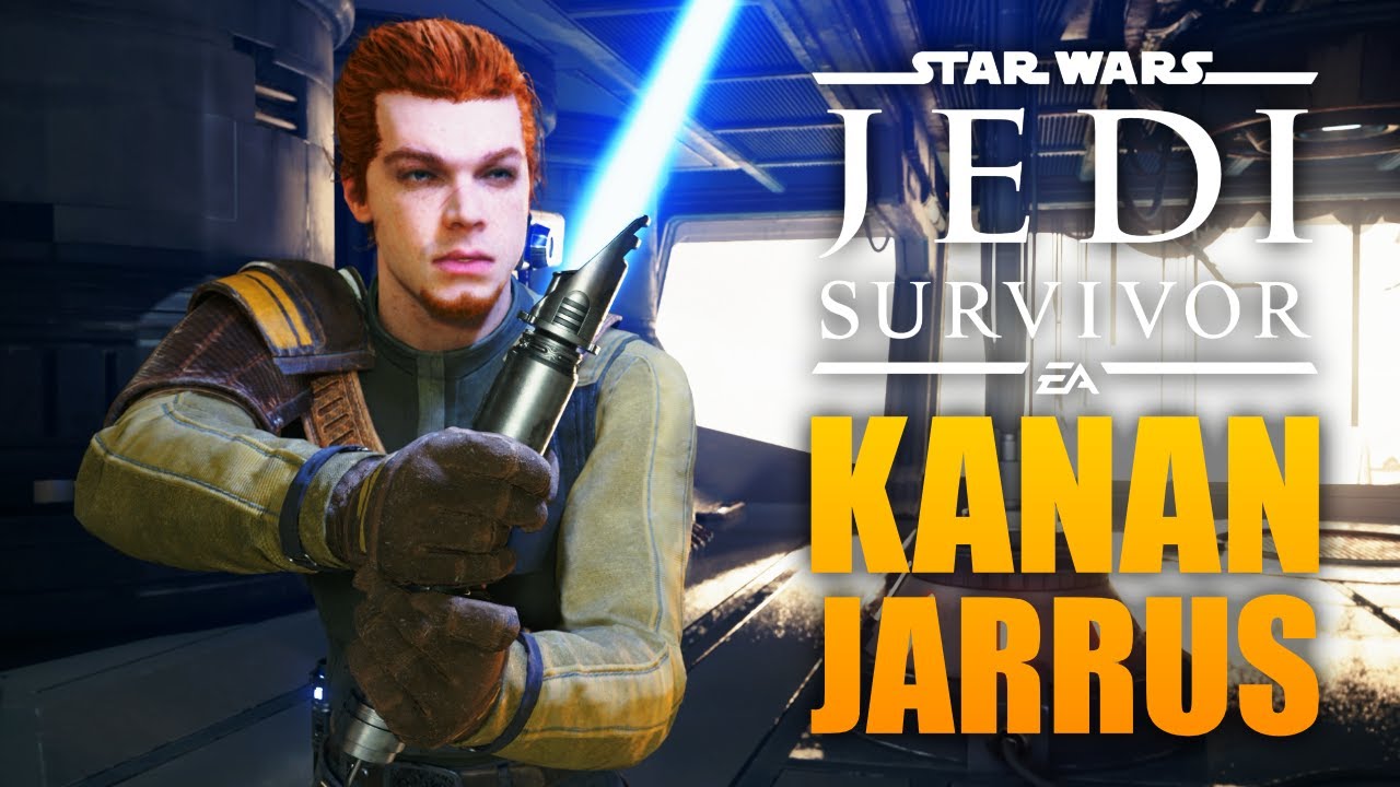 HOW TO CREATE KANAN JARRUS & CHOPPER in Star Wars Jedi Survivor Lightsaber  Customization 