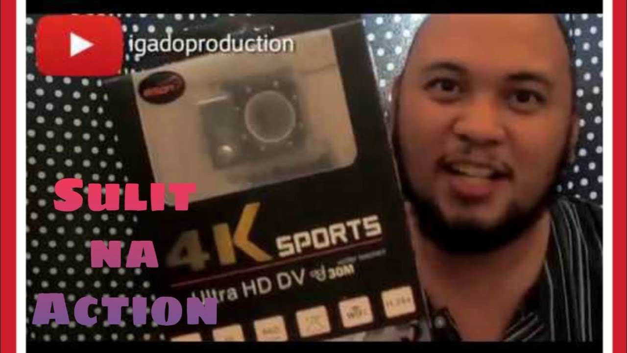 Bison action cam unboxing (tagalog) - YouTube