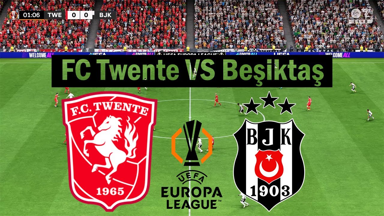 FC Twente VS Beşiktaş | UEFA Europa League 2024/25 #uefaeuropaleague # ...