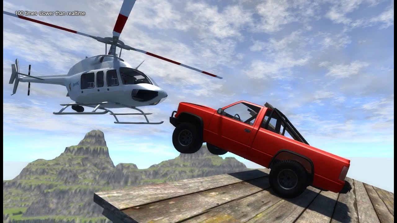 Throwing Cars at Helicopters (Revised Edition) - BeamNG.drive