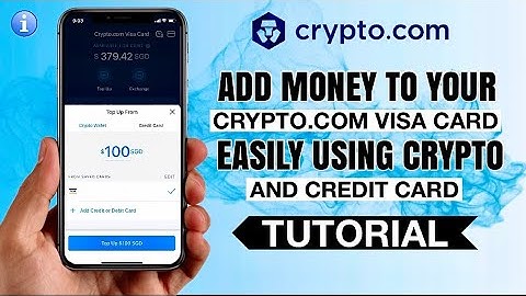 How to TOP UP and ADD your Credit Card on Crypto.com Visa Card | App Tutorial