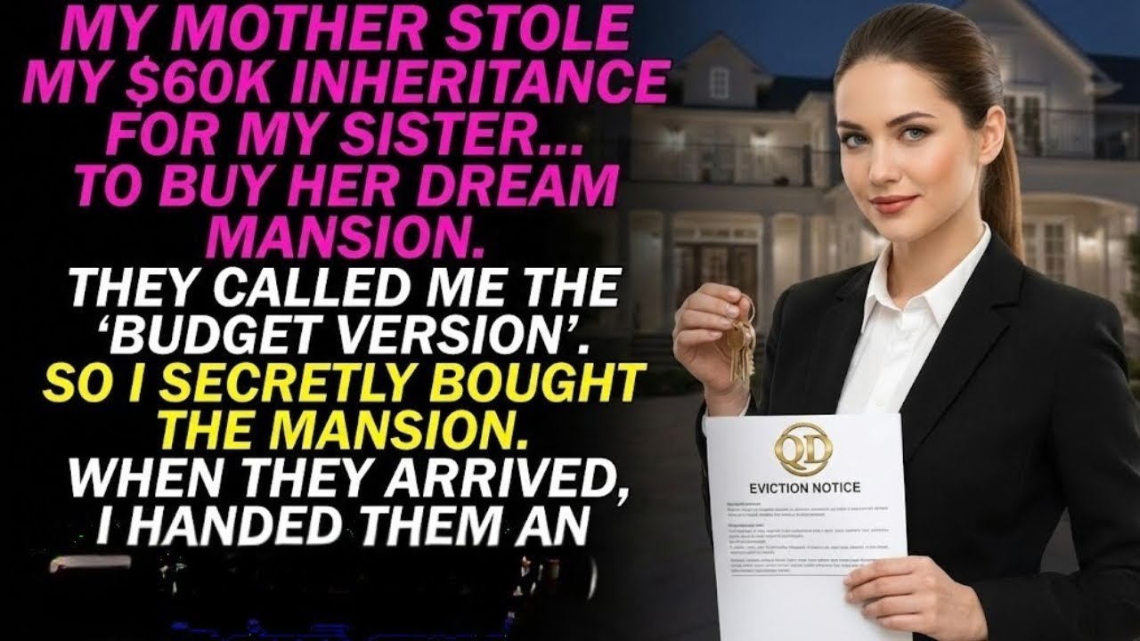My Mom Stole My $60K Inheritance For My Sister—Now I Own Her House.