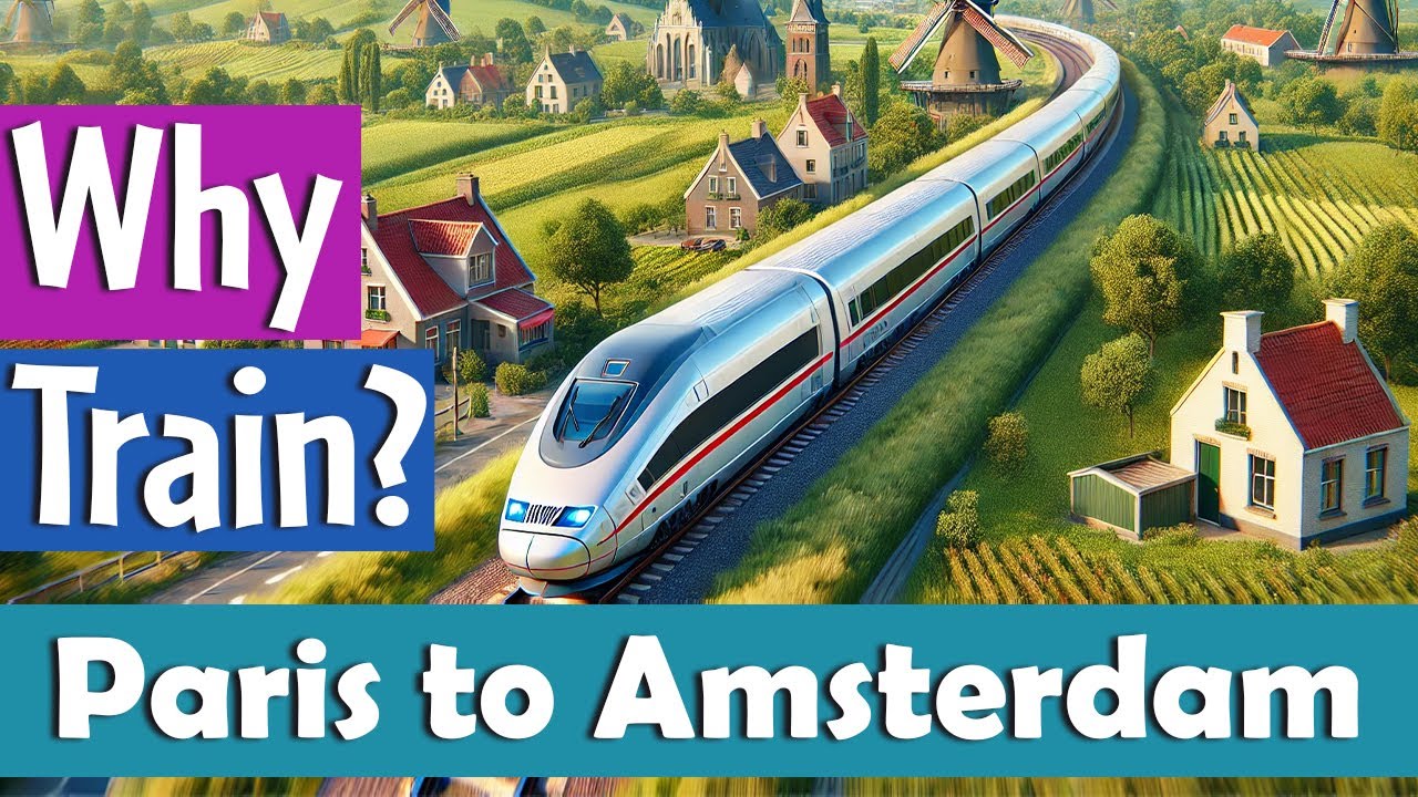 Путешествие из Парижа в Амстердам на поезде | Почему поезда — лучший выбор?