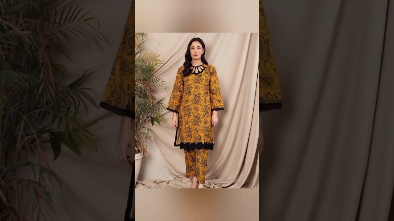 New Cotton Suit Design 2025//Cotton Dress Designing Ideas 