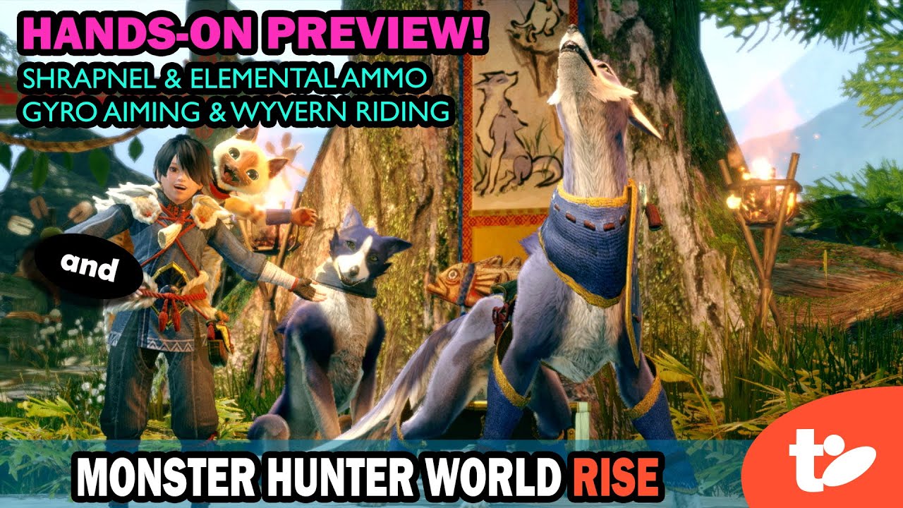 Monster Hunter Rise Playable Demo Launches Today; New Gameplay