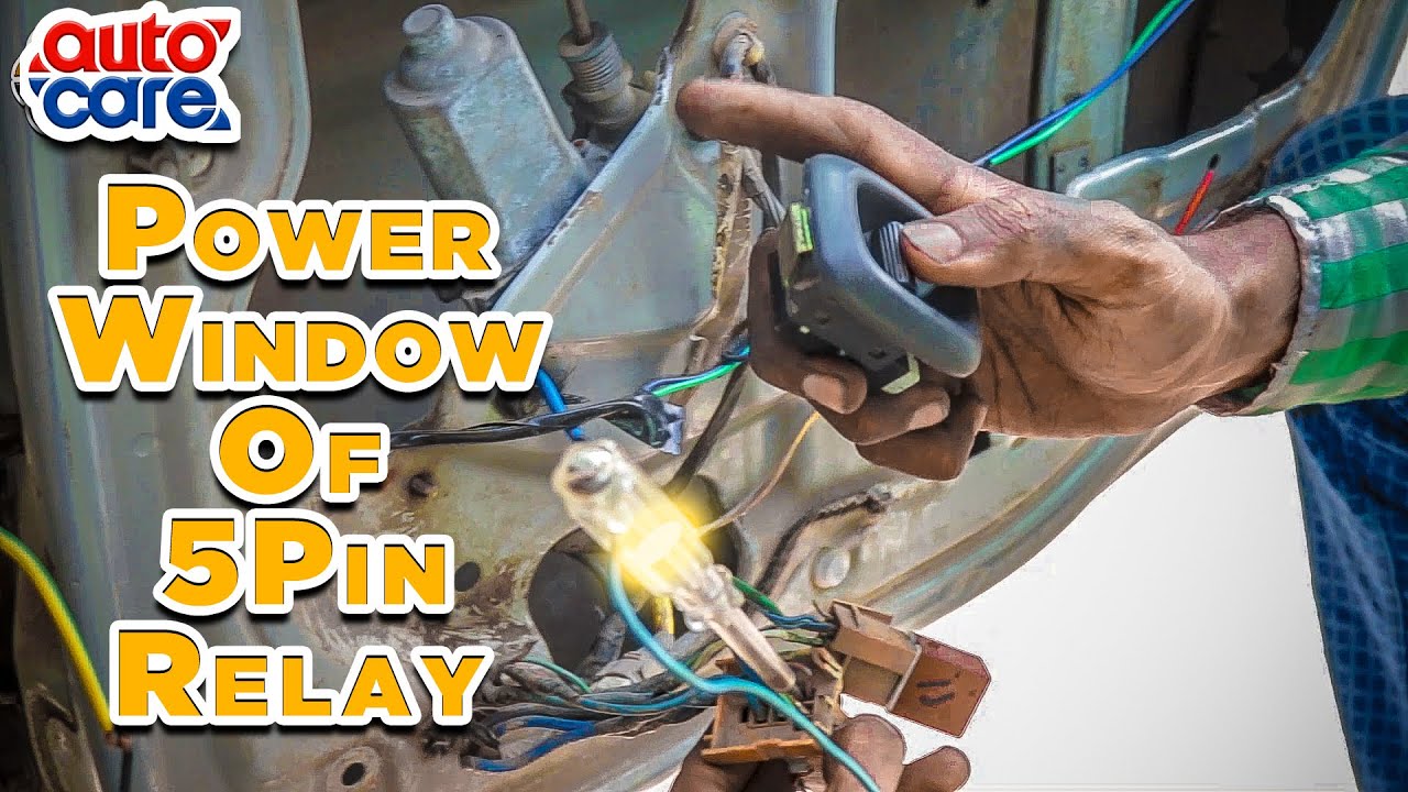 How 5 Pin Relay Works In Power Window