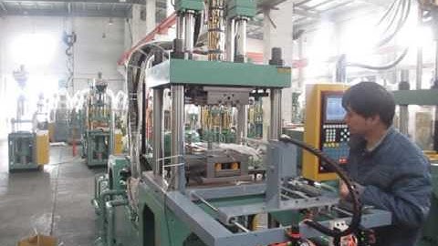 Semi automatic floss pick injection molding machines