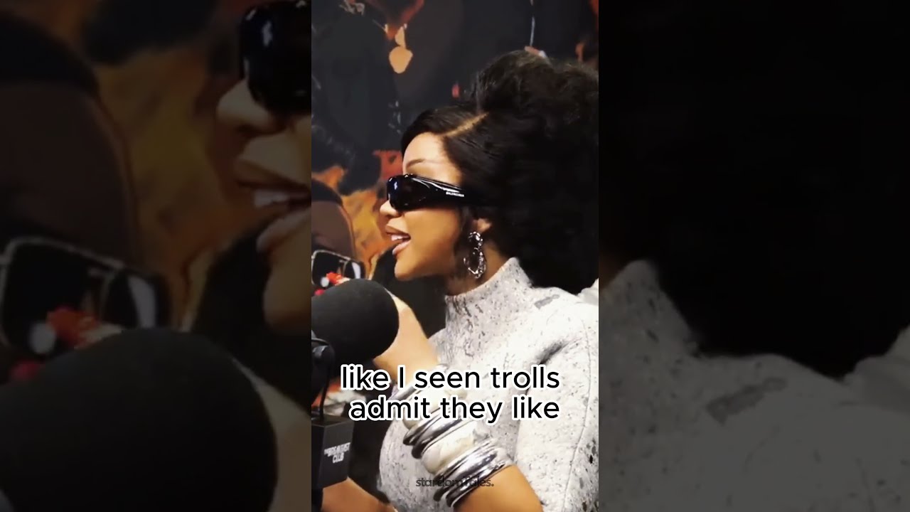Cardi B On Trolls Shorts
