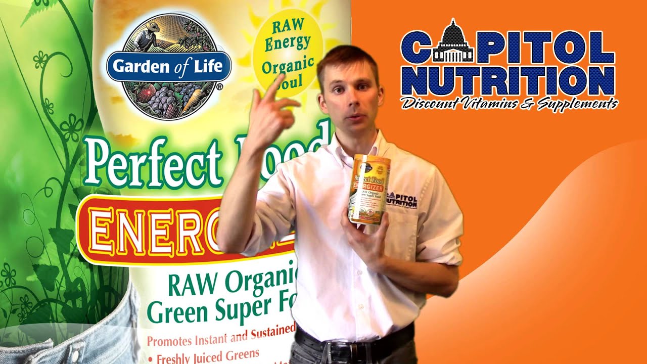 Garden Of Life Perfect Food Energizer Review Youtube