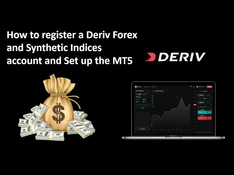 How to register a Deriv (Forex or Synthetic) Account and Login to MT5