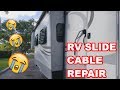 RV Slide Out Cable Repair | How To Maintenance Your Pulley System