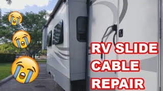 RV Slide Out Cable Repair | How To Maintenance Your Pulley System