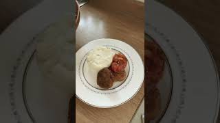 Mashed potato, pork cutlets with vegetable stew #food #catering #cooking #glutenfree