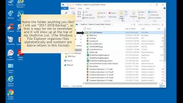 How To Backup To OneDrive Video