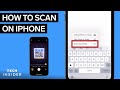 How To Scan On iPhone