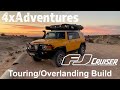 4xAdventures FJ Cruiser Overlanding/Touring Build | 4xAdventures #adventure #4wd #touring