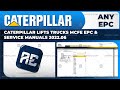 Caterpillar lift trucks mcfe epc  service manuals 202206  presentation