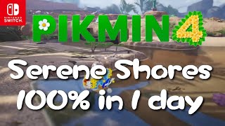 Pikmin 4 - Serene Shores 100% Speedrun (1 day)