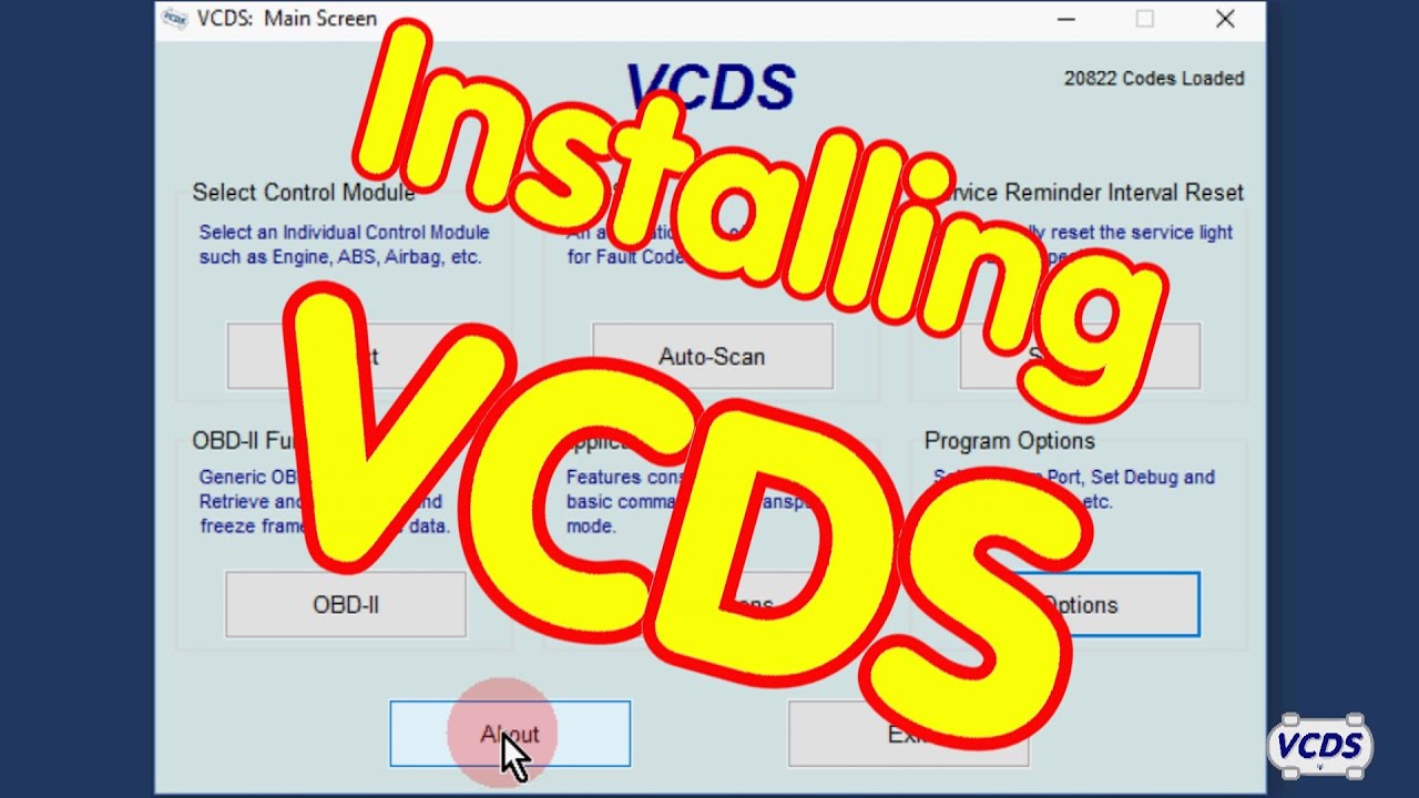 Installing VCDS