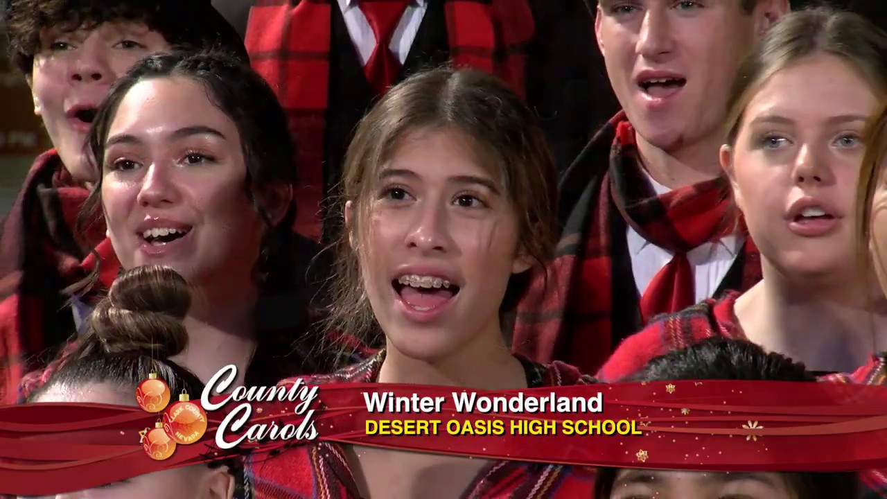 Desert Oasis High School Choir Performs Holiday Music 