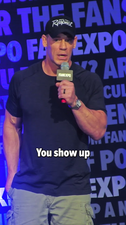You Can't Fool Them | John Cena