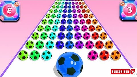 Ball Runner 3D New Max Level Gameplay Walkthrough Update Trailer iOS, Android Mobile Game