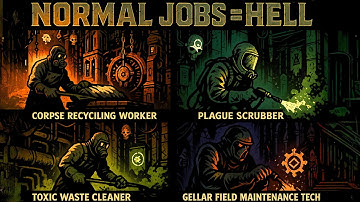 Civilian Jobs in Warhammer 40K: You’d Rather Join the Guard Than Do These