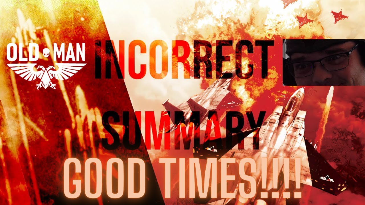 Неверное описание Ace Combat Zero от Max0r — Реакция