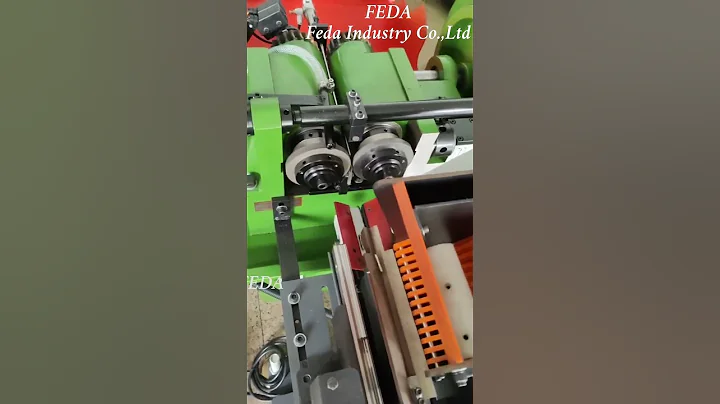 Small thread rolling machine FD-3T with automatic feeder#machine  #auto  #factory  #metal #steel