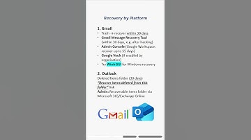 Learn how to recover deleted emails across Gmail, Outlook, Yahoo, Apple Mail, and Android #email