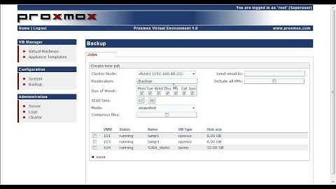 Proxmox Backups