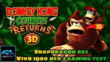 Donkey Kong country returns (Wii), Dolphin emulator mod, Snapdragon 865, 2x resolution, iqoo neo 3.