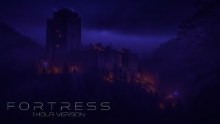 F O R T R E S S (1 HOUR VERSION) Relaxing Futuristic Ambient with Immersive 3D Rain [4K]