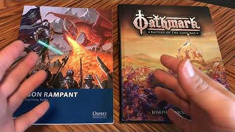 Project Oathmark/Dragon Rampant- Episode 4C: A Look at the Books - Compare and Contrast (Osprey)