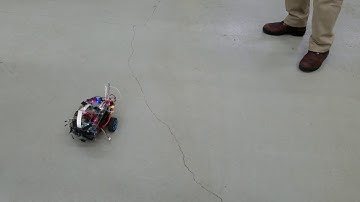 gyrodometric-based dead reckoning navigation robot demo