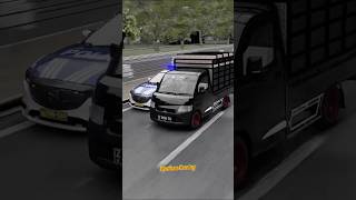 Aksi mobil pickup dikejar Polisi di jalan tol 🫣 #gamepc #assettocorsa #shortvideo