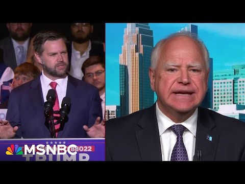 Gov. Walz: 'People like JD Vance know nothing about small town America'