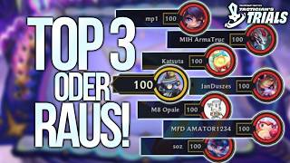 Ein TOP 3 fürs weiterkommen! | Tactician's Trials Tag 3 Game 6