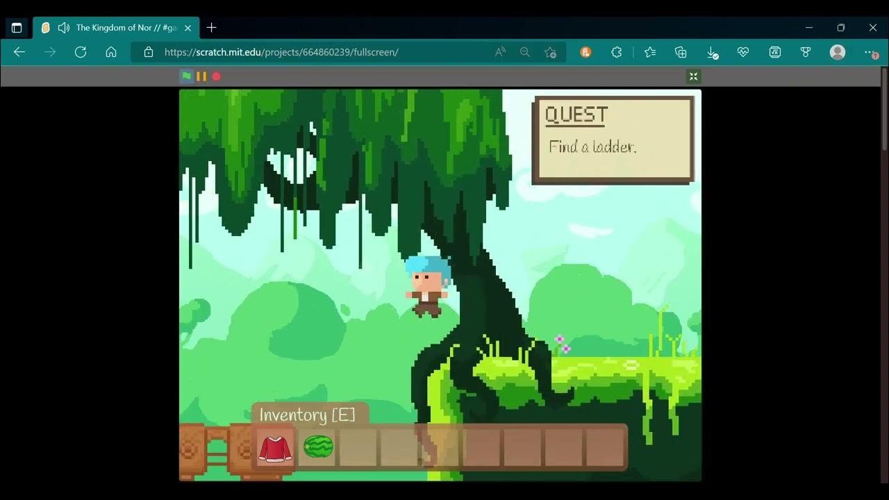 the kingdom of nor walkthrough(scratch RPG) YouTube