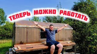 видео: Организовали рабочее место на даче! 70 серия картинка: Организовали рабочее место на даче! 70 серия