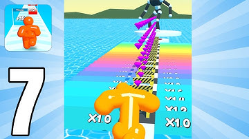 Tall Man Run - Gameplay Walkthrough | All Levels | Part 7 | (Android,iOS)