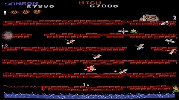 Capcom Arcade 2nd Stadium - SonSon Gameplay (Part 1) (Very Hard) (No Damage)