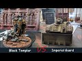 Black Templar vs Imperial Guard l D6Tabletop League l Day 4, Game 1 l 2K Warhammer 40k Battle Report