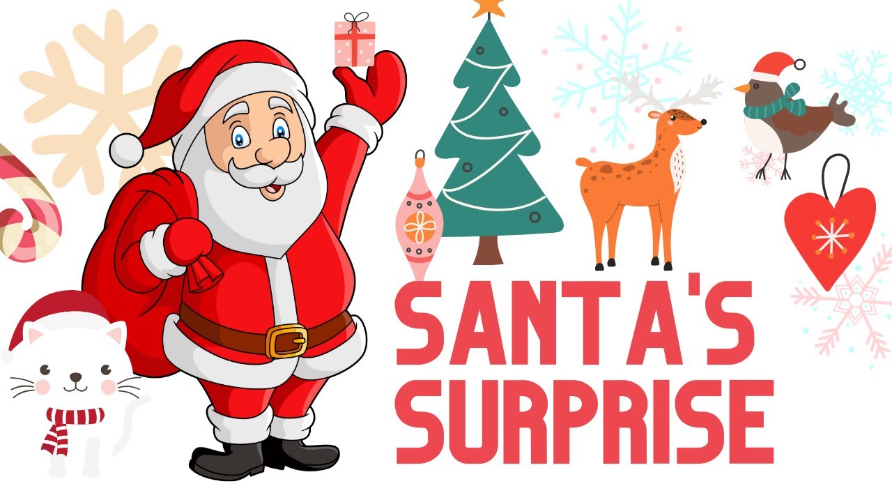How To Catch Santa Claus Funny Christmas Animation. [Best for ages 3