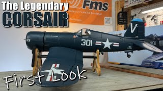 THE LEGENDARY CORSAIR: FMS 1400mm F4U RC Warbird First Look
