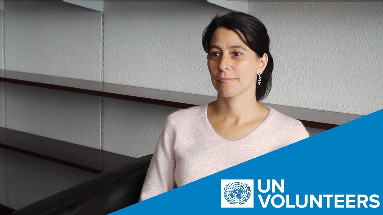 Former UN Youth Volunteer Geraldine Becchi