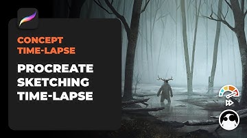 lost creatures - Dark forest concept