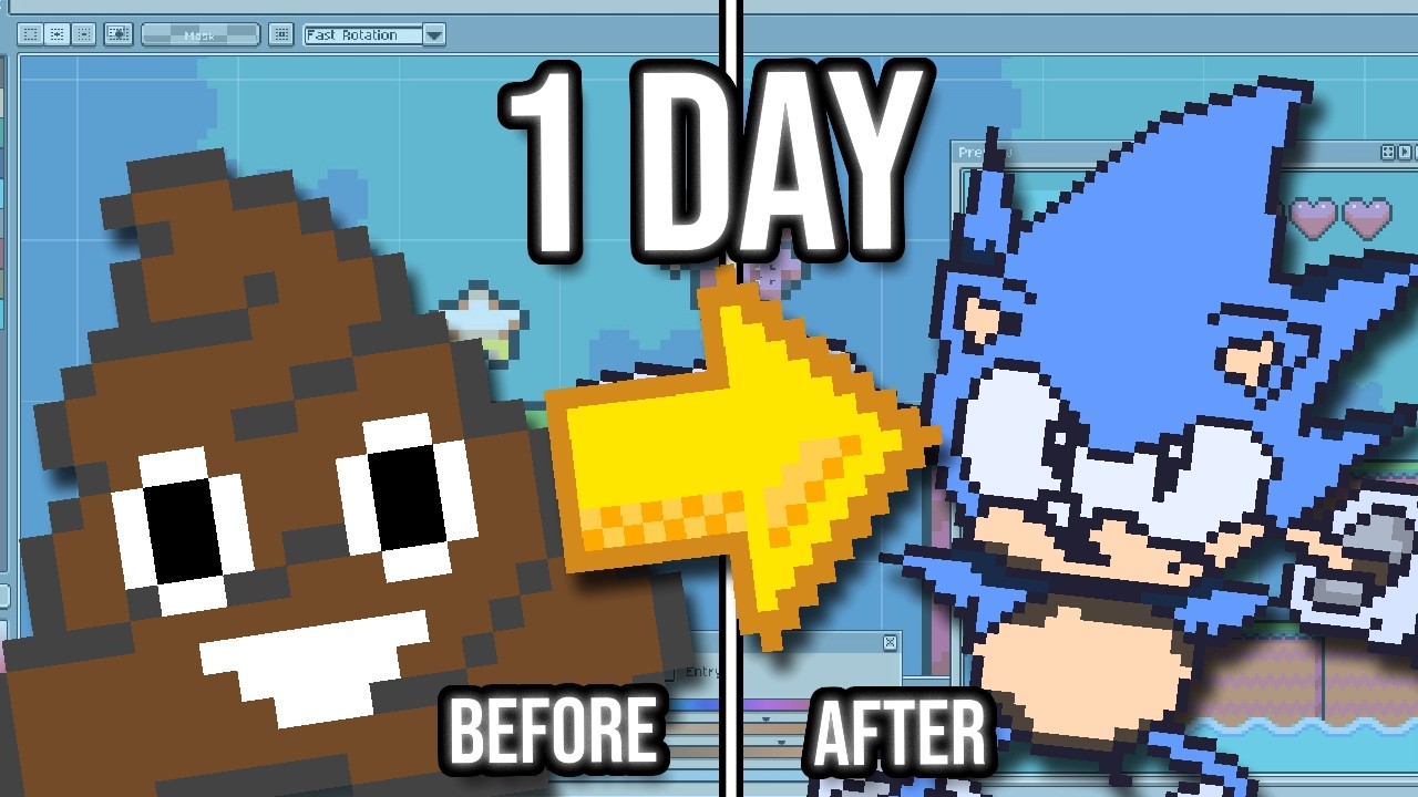 I Tried Learning Pixel Art In 1 Day...