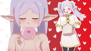 Donut-Eating Magic! | Frieren Beyond Journey's End Animation
