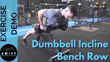 How To Do a Dumbbell Incline Bench Row